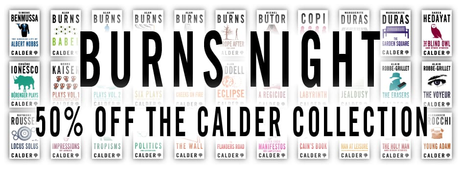 Calder Collection Burns Night - Alma Books